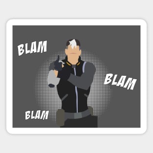 Shiro "BLAM BLAM BLAM" Magnet